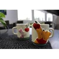 Winnie the Pooh and Piglet Apple Teapot and Mugs Set additional image