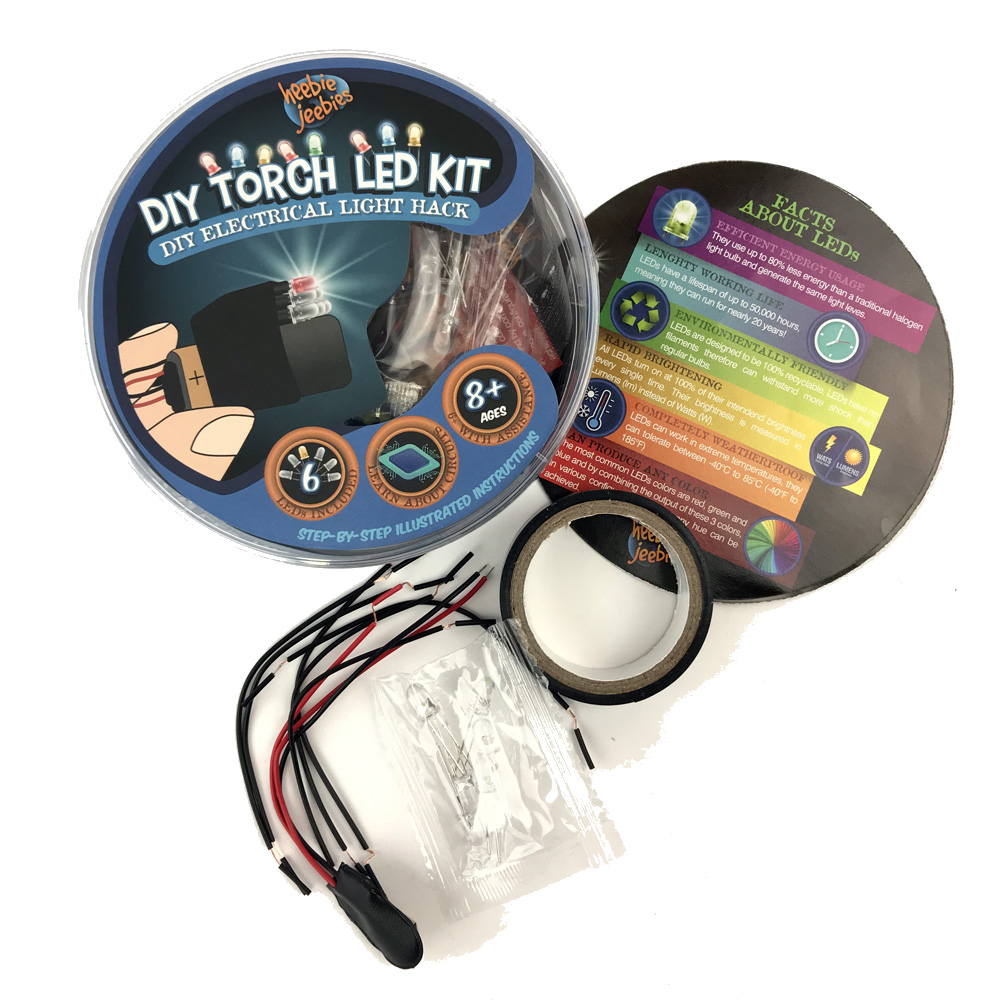 Super Science LED Kit Learn about circuits with a DIY electrical light kit!