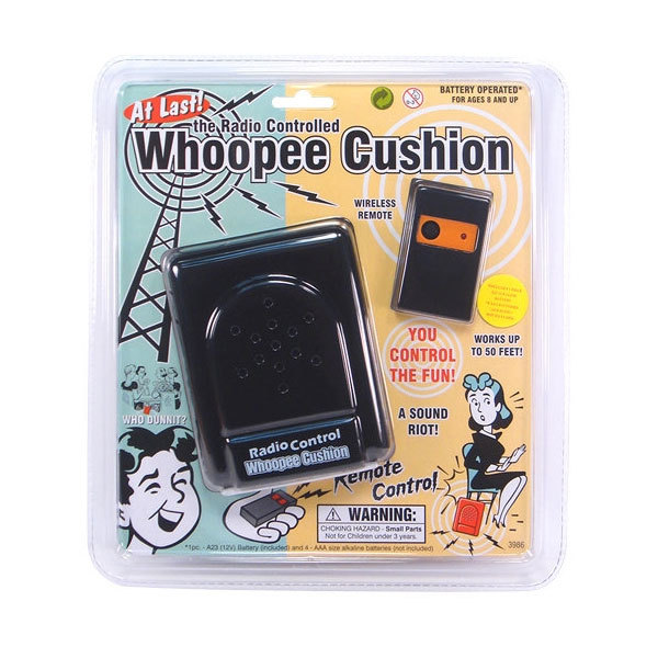 R/C Whoopee Cushion | You control the fun with a wireless remote!