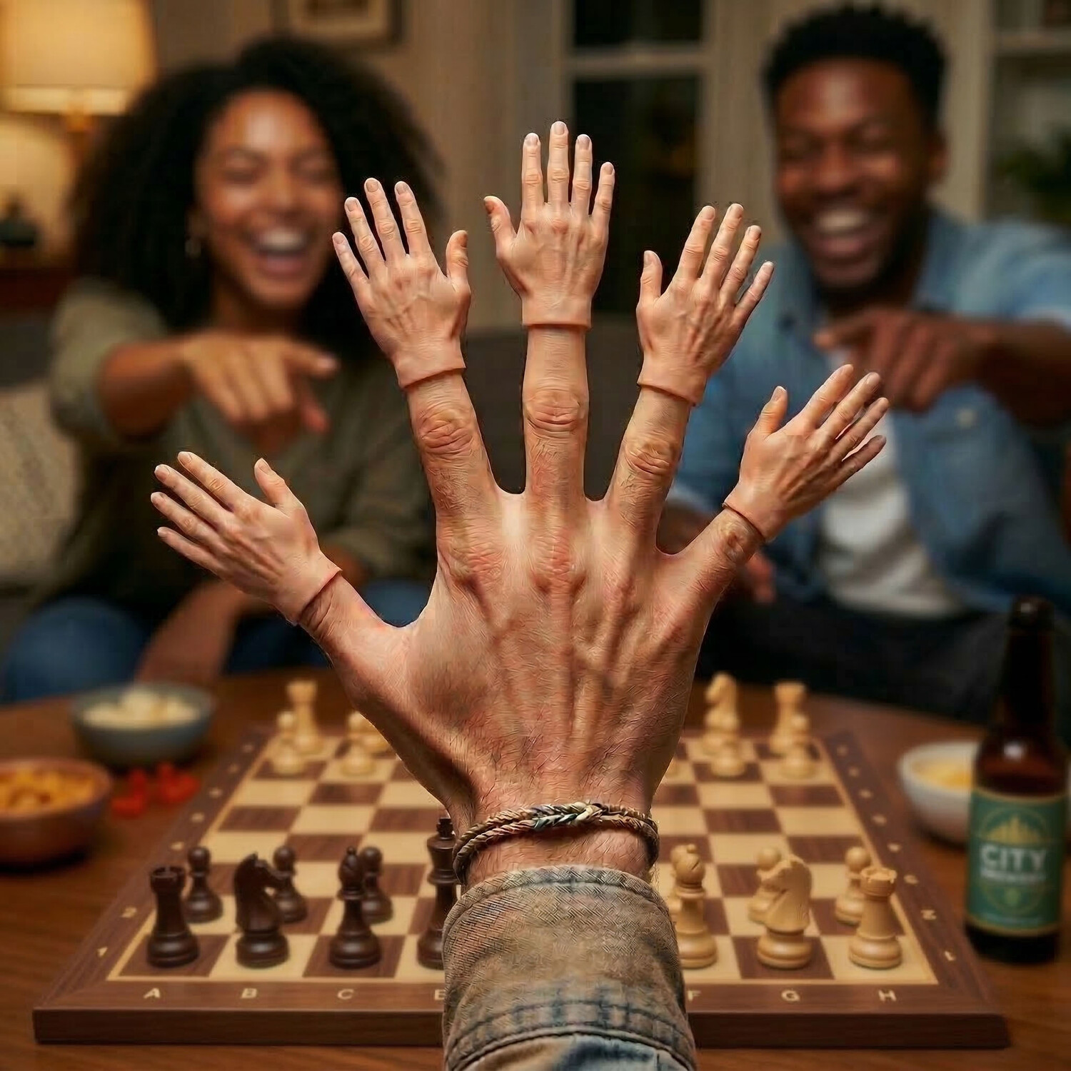 Finger Hands Finger Puppets 5 Pack