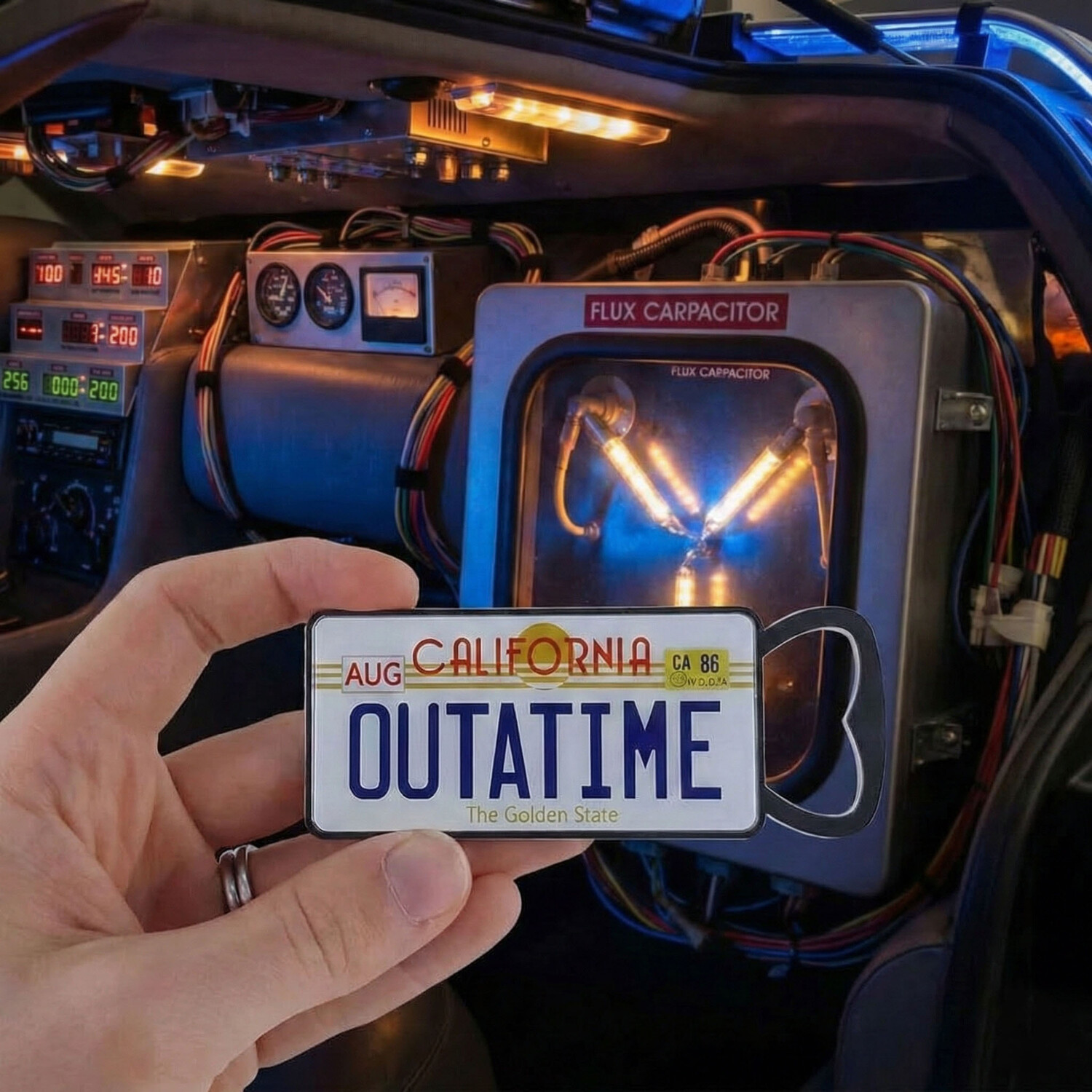 Back to the Future Bottle Opener