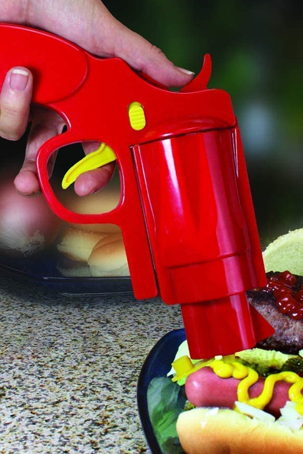 Condiment Gun Set Dispense your sauce in style!