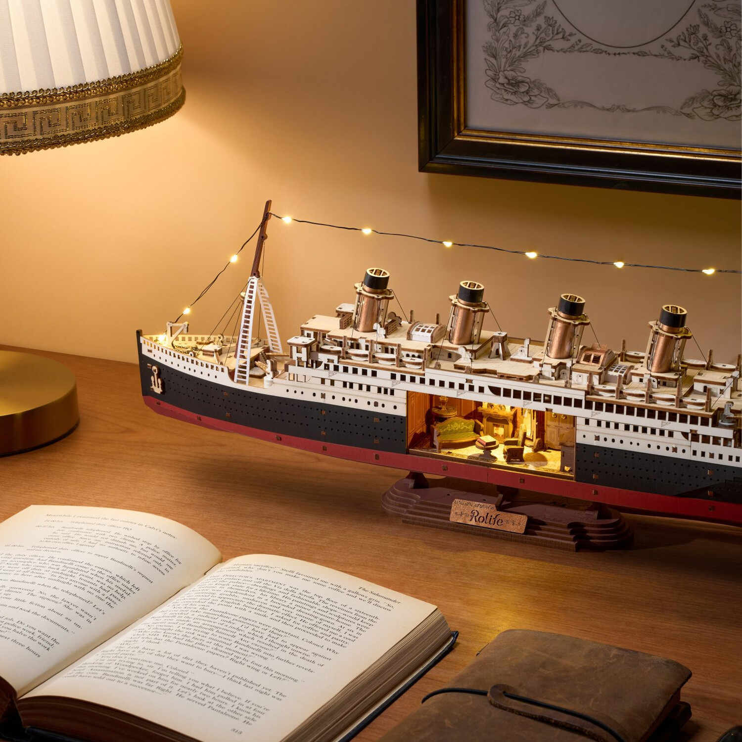 Rolife 1912 Eternal Atlantic Voyager 3D Wooden Puzzle