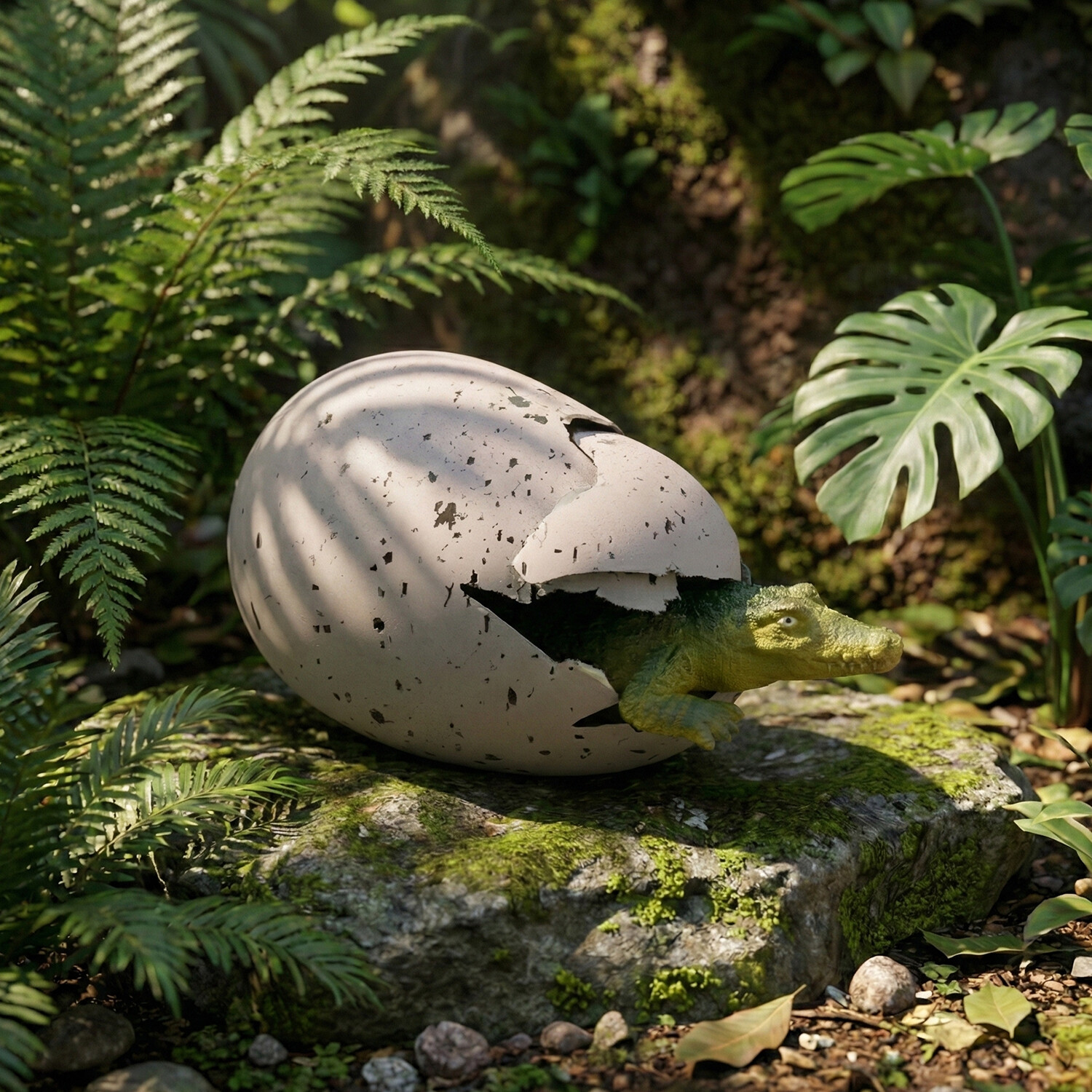 Hatching Crocodile Egg