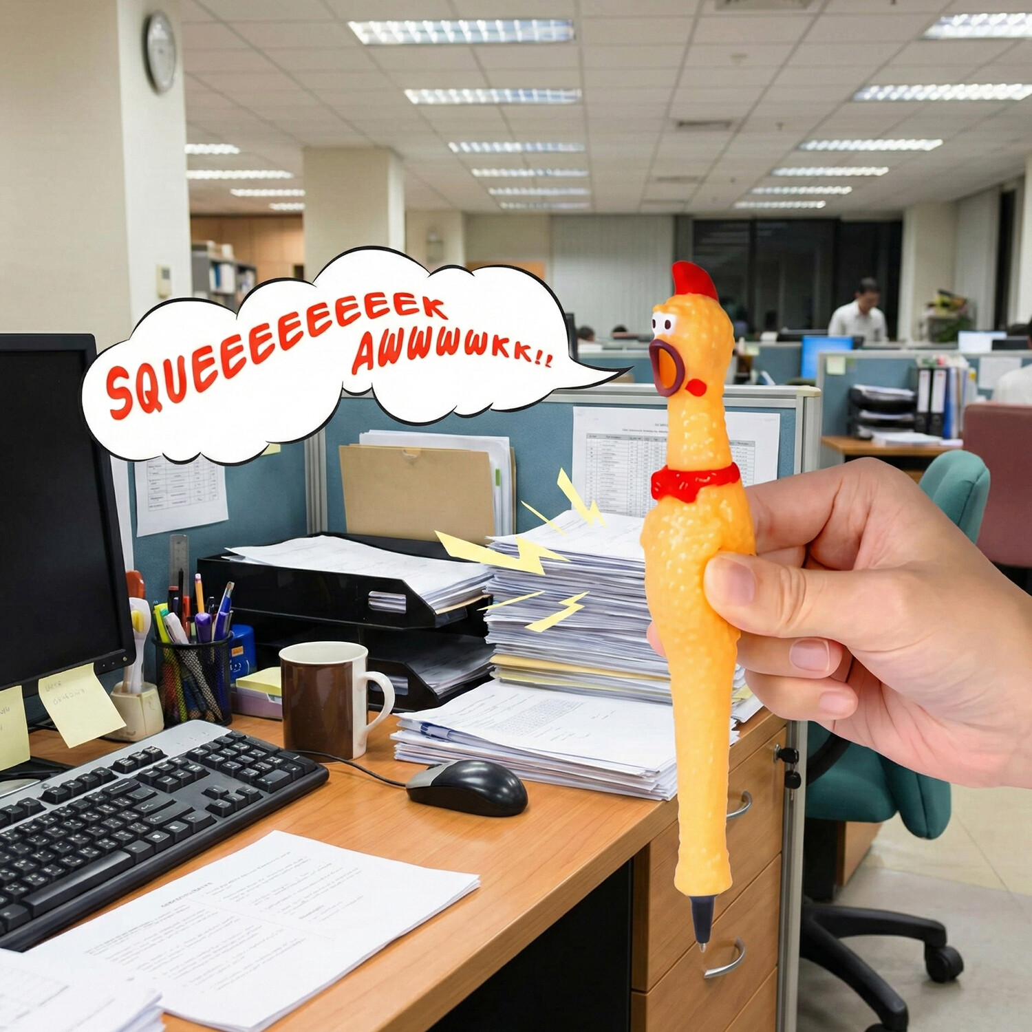 Screaming Chicken Pen