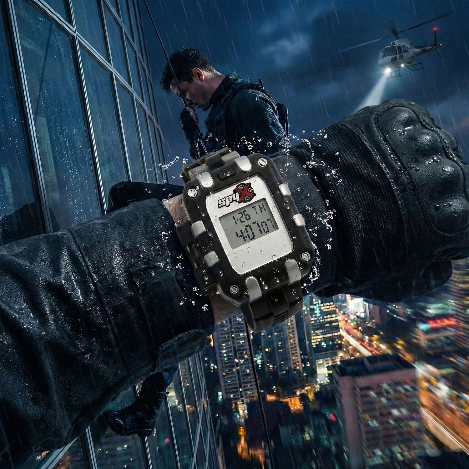 spyX 6 in 1 Spy Watch