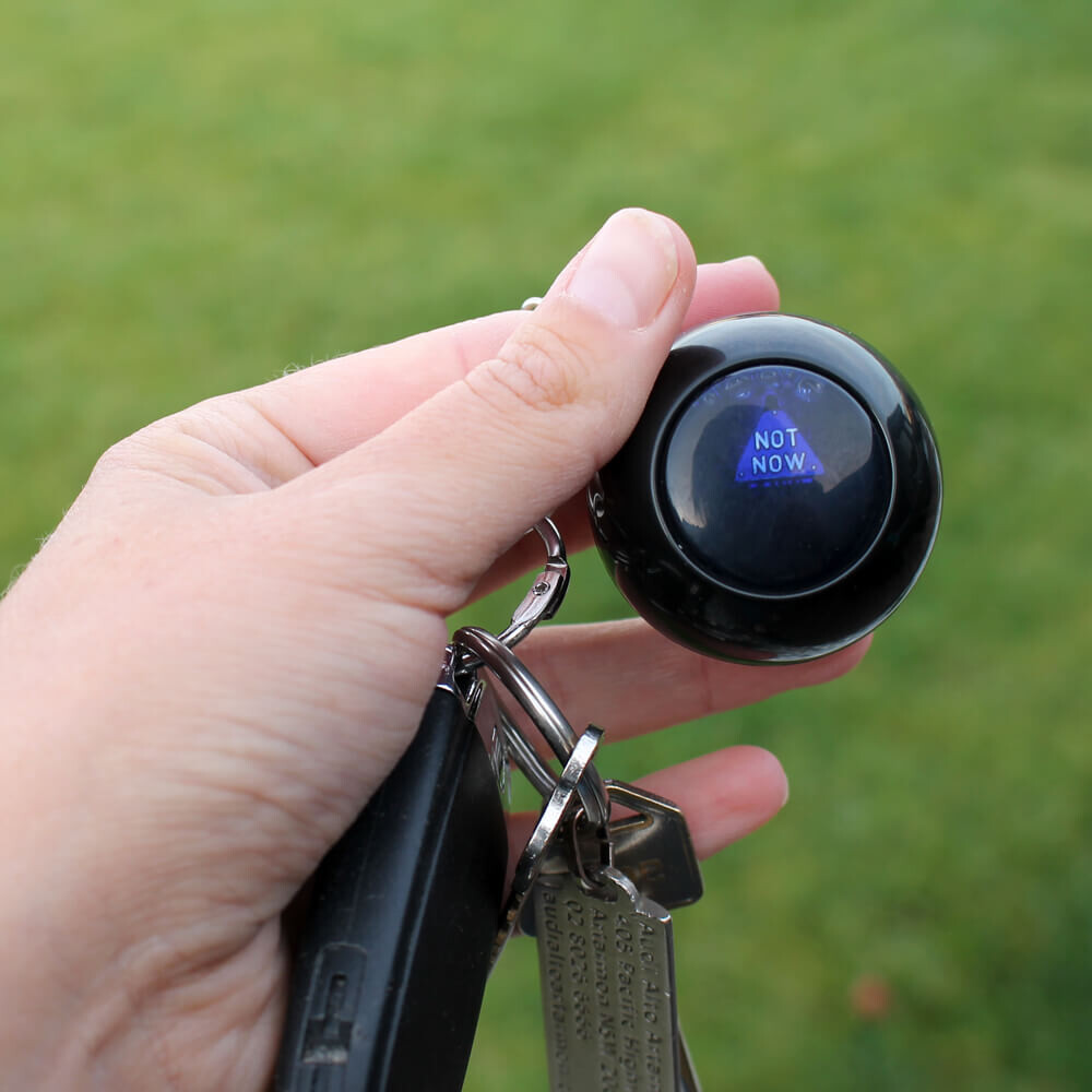 World's Smallest Magic 8 Ball