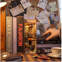 Baker Street 3D Wooden Puzzle DIY Book Nook Kit additional image
