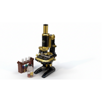 Retro 19th Century Microscope Replica Construction Set 1107pcs additional image