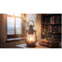 Retro Kerosene Lamp Construction Set 378pcs additional image