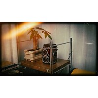 Retro Collection Twin Lens Reflex Camera Construction Set additional image