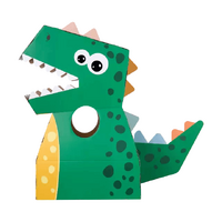 3D Cardboard Rory the T-Rex Dinosaur Costume Kit additional image
