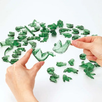 3D Green T Rex Crystal Puzzle additional image