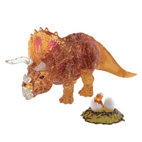 3D Triceratops Crystal Puzzle additional image
