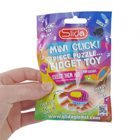 6 Pack Slida Mini Click 3pc Fidget Toys additional image