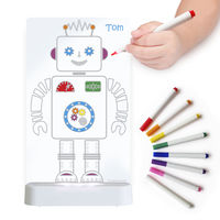 Aloka Colour Me Robot Lamp additional image