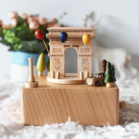 Arc de Triomphe Wooden Music Box additional image