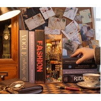 Baker Street 3D Wooden Puzzle DIY Book Nook Kit additional image