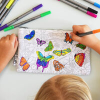 Colour and Learn Butterfly Pencil Case additional image