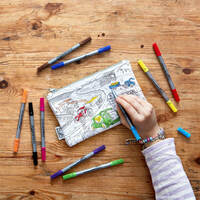 Colour and Learn Working Wheels Pencil Case additional image