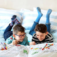 Colour and Learn Working Wheels Pillowcase additional image