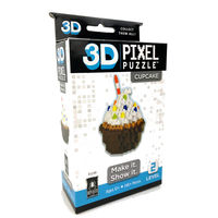 Cupcake 3D Pixel Puzzle additional image