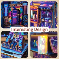Cyber Game City 3D Wooden Puzzle DIY Storage Box additional image