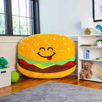 Cheeseburger Inflatable Floor Floatie Cushion additional image