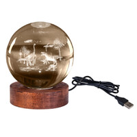 Dino Land 3D LED Crystal Lamp additional image