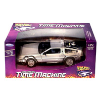 Delorean Time Machine 1:24 Scale Die Cast Car additional image