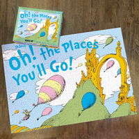 Dr Seuss Oh The Places You'll Go 1000pc Jigsaw Puzzle additional image