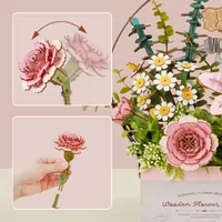 Rowood Wooden Flower Basket Craft Kit additional image