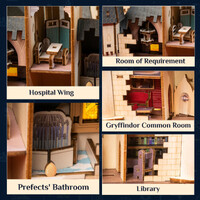 Harry Potter The Great Hall Wooden Construction Craft Set additional image