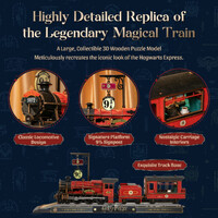 Harry Potter Hogwarts Express Wooden Construction Craft Set additional image