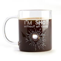 I'm Shot Without my Coffee Glass Mug additional image