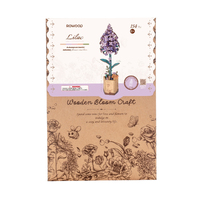 Rowood Lilac Wooden Bloom Craft Kit additional image