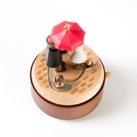 Love under the Umbrella Wooden Musical Box additional image