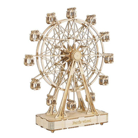 Rolife Music Box Ferris Wheel Wooden Kit additional image