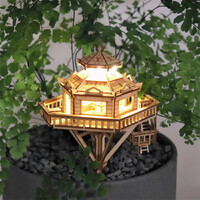 Woodland Outpost DIY Treehouse Model Kit additional image