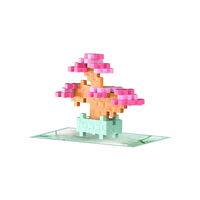 Plus Plus Plants Mini Pack Pink Bonsai additional image