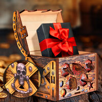 Art Pirate's Treasure Chest Puzzle Box additional image