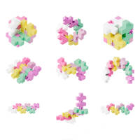 Plus Plus Hexel Fidget Toy Bubblegum additional image