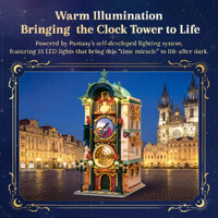 Retro Series Prague Astronomical Clock Construction Set additional image