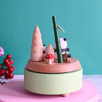 Pandas Relaxing Wooden Music Box additional image