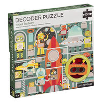 Robot Factory 100pc Decoder Jigsaw Puzzle additional image