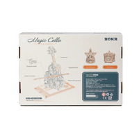 ROKR Magic Cello Mechanical Music Box Model Kit additional image