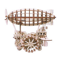 Robotime Mechanical Gears Air Vehicle additional image