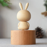 Rabbit Mini Wooden Music Box additional image