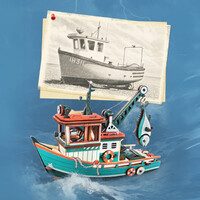 ROKR Lucky Trawler Pendulum Balance Toy Kit additional image