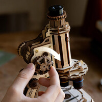 ROKR Microscope Mechanical Wooden Kit additional image